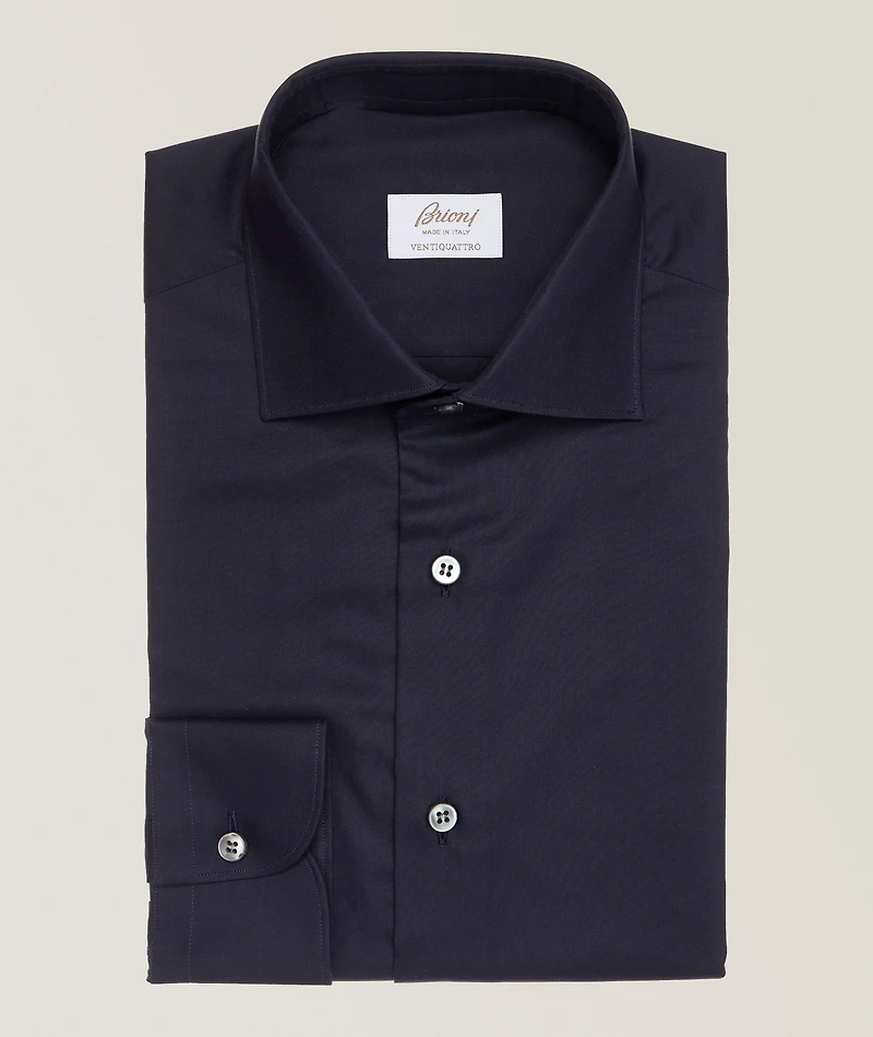 William Cotton Twill Dress Shirt
