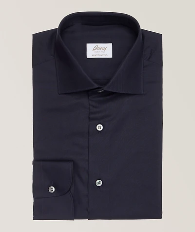 William Cotton Twill Dress Shirt