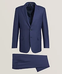Brunico Sharkskin Super 160's Wool Suit