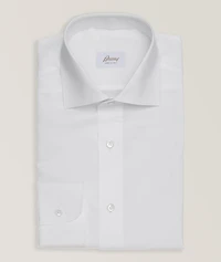 William Cotton-Linen Dress Shirt