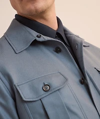 Vagabond Wool-Silk Overshirt