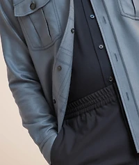 Vagabond Wool-Silk Overshirt