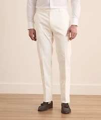 Gabardine Cotton-Stretch Tapered Pants