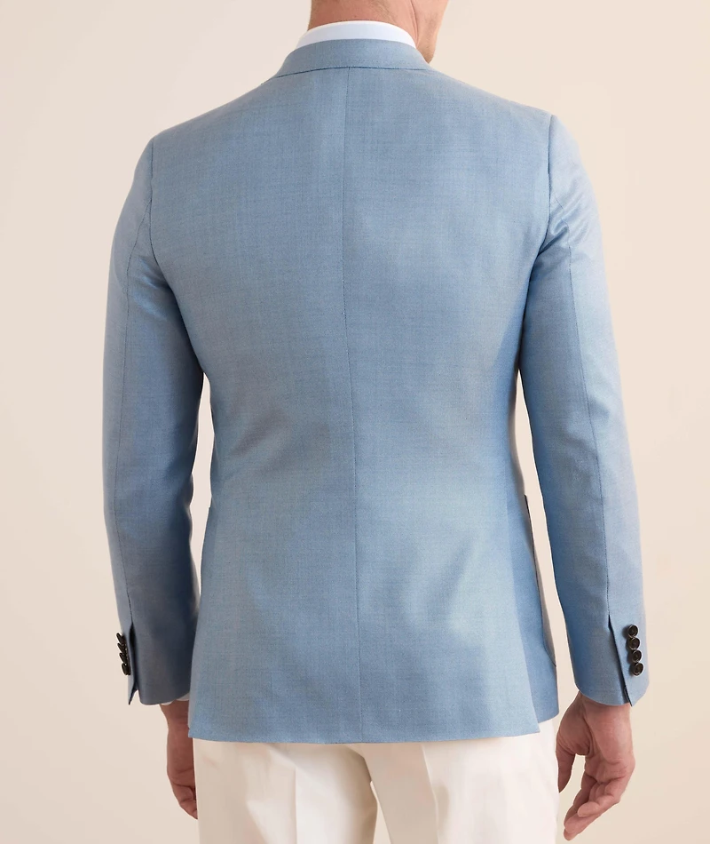 Amalfi Mélange Wool-Silk Sport Jacket