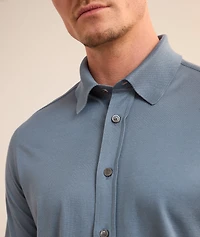 Silk Piqué Shirt
