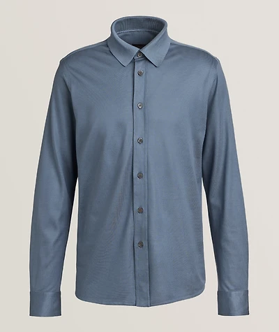Silk Piqué Shirt