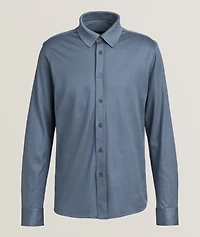 Silk Piqué Shirt