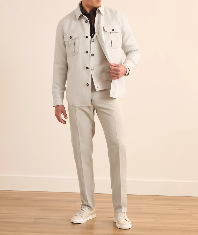 Vanisé Cashmere-Wool Shawl Cardigan