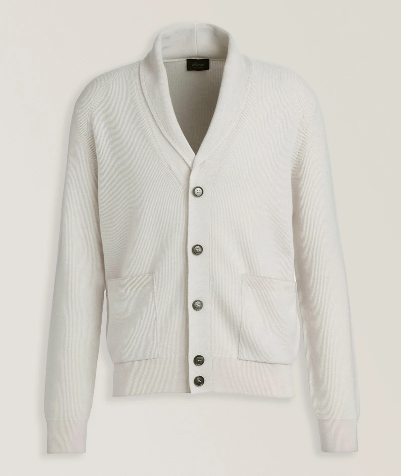Vanisé Cashmere-Wool Shawl Cardigan