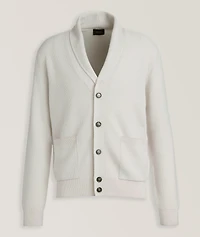 Vanisé Cashmere-Wool Shawl Cardigan