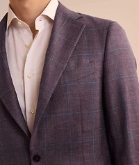 Capri Windowpane Wool-Blend Sport Jacket