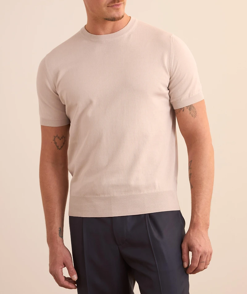 Cotton Crewneck Sweater