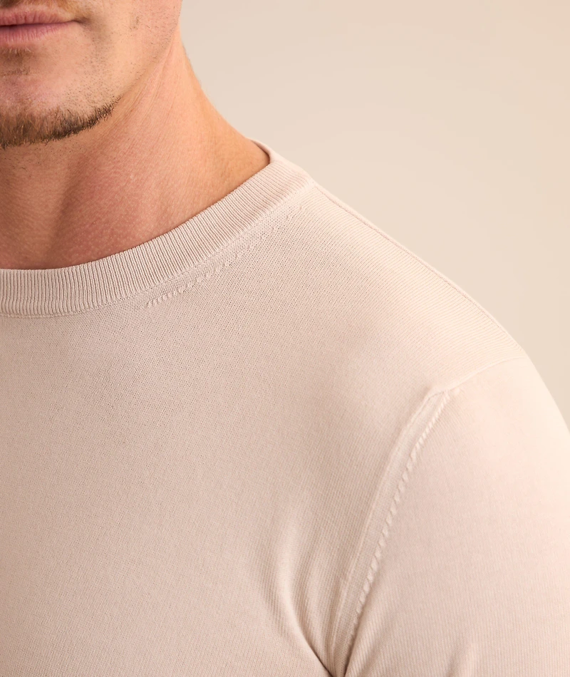 Cotton Crewneck Sweater