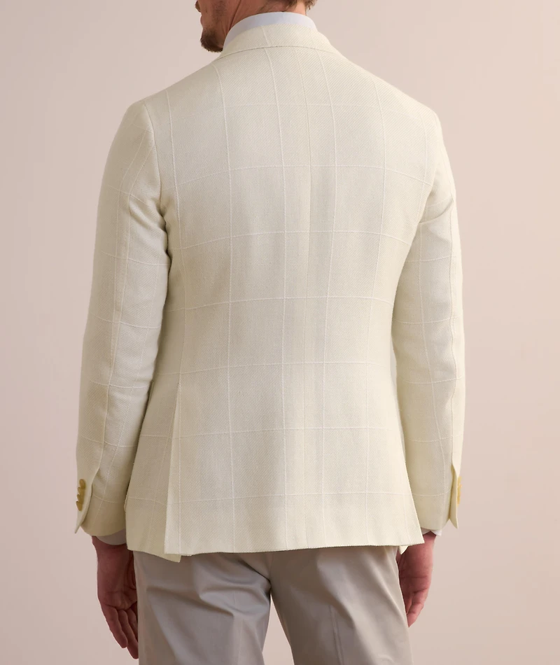 Kei Textured Windowpane Sport Jacket