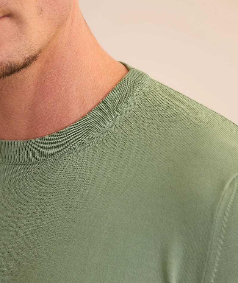 Cotton Crewneck Sweater