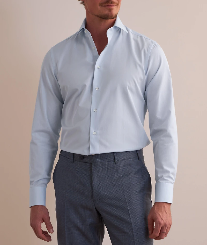 Regular-Fit Cotton Dress Shirt