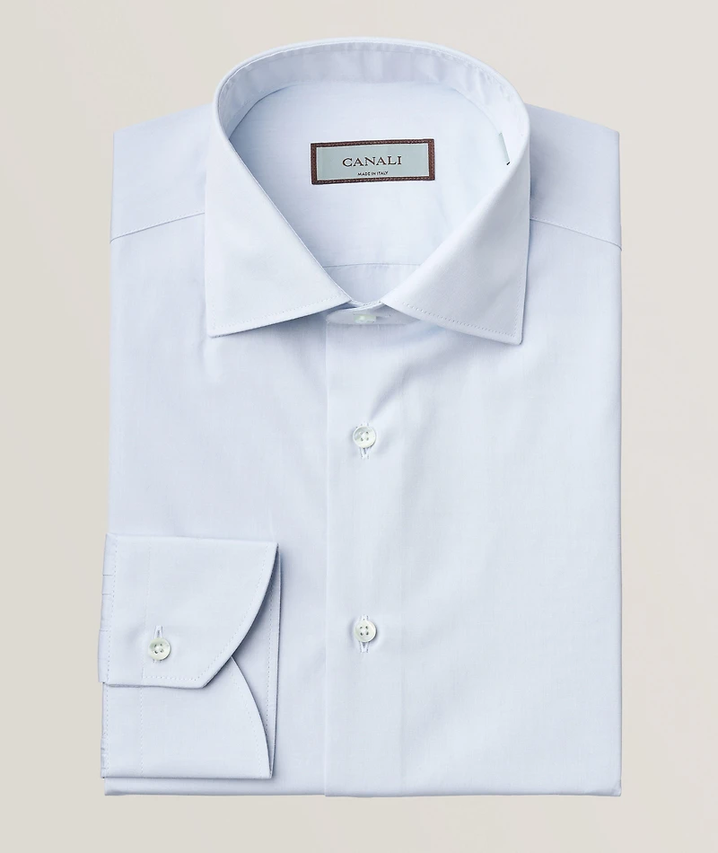 Regular-Fit Cotton Dress Shirt