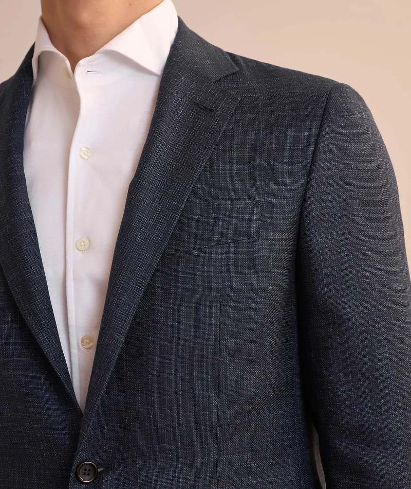 Kei Textured Wool-Blend Sport Jacket