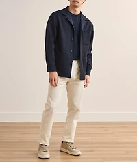 Double Monochrome Wool Overshirt