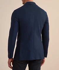 Honeycomb Jersey Knit Sport Jacket