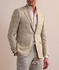 Capri Check Wool-Blend Sport Jacket