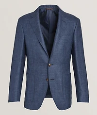 Kei Cashmere-Blend Sport Jacket