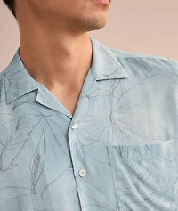 Floral Print Camper Shirt