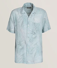 Floral Print Camper Shirt