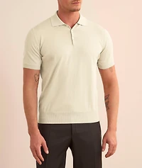 Cotton Knit Polo