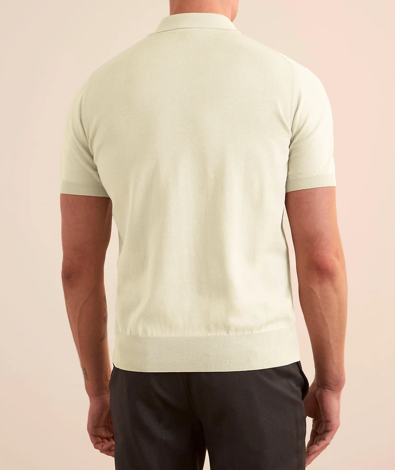 Cotton Knit Polo