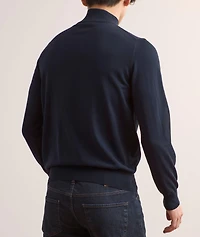 Cotton Half-Zip Sweater