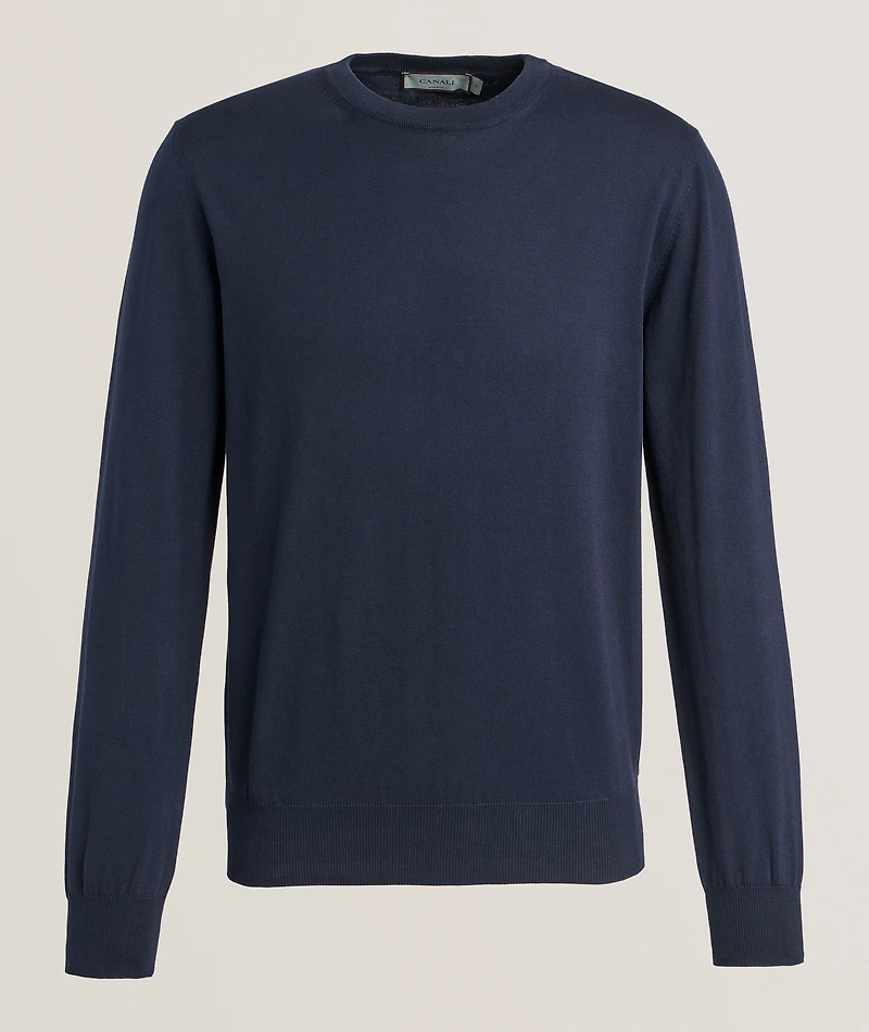Cotton Crewneck Sweater