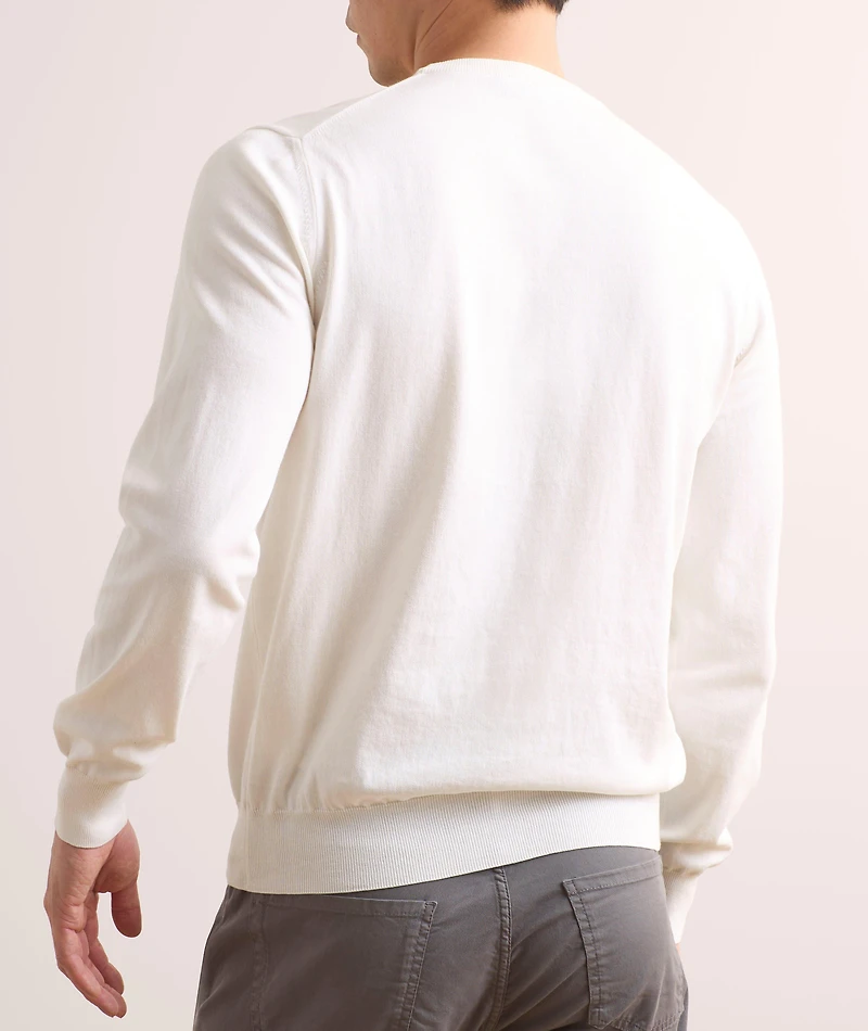 Cotton Crewneck Sweater