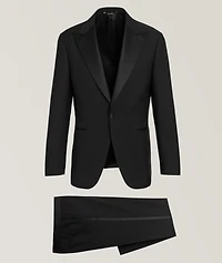 Capri Peak Wool-Mohair Tuxedo