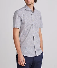 Marseille Printed Stretch-Cotton Shirt