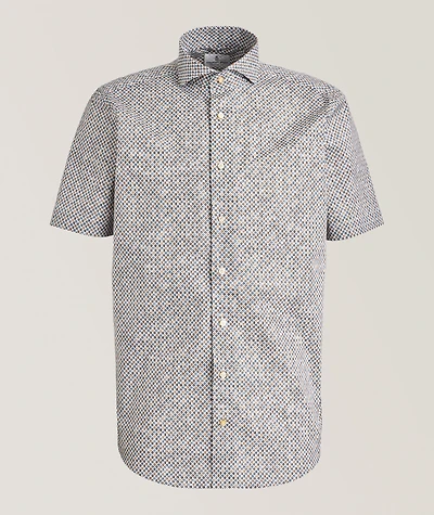 Marseille Printed Stretch-Cotton Shirt