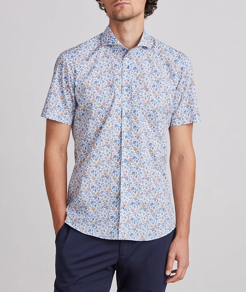 Marseille Floral Stretch-Cotton Shirt