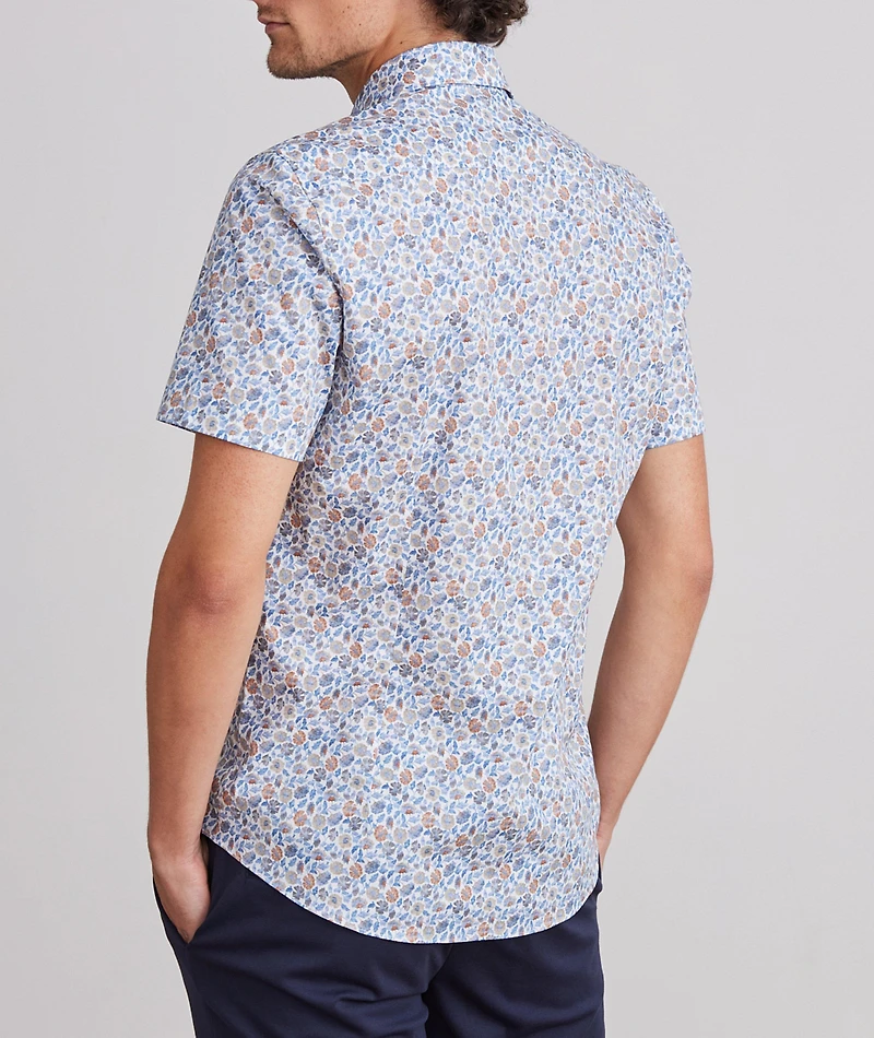 Marseille Floral Stretch-Cotton Shirt