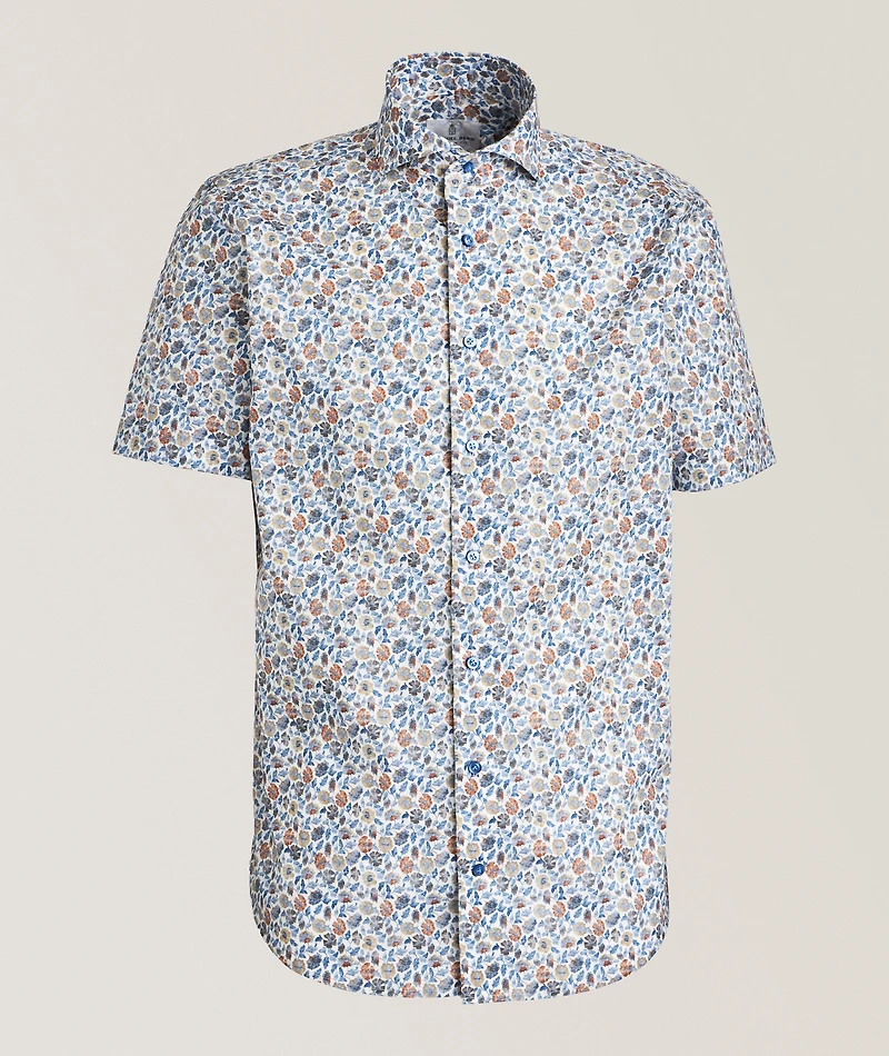 Marseille Floral Stretch-Cotton Shirt