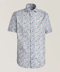 Marseille Floral Stretch-Cotton Shirt