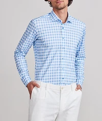 Byron Gingham Check 4Flex Dress Shirt