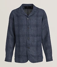 Dobby Check D-Constructed Shirt Jacket