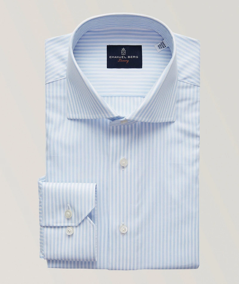 Rialto Striped Yoga Twill Dress Shirt