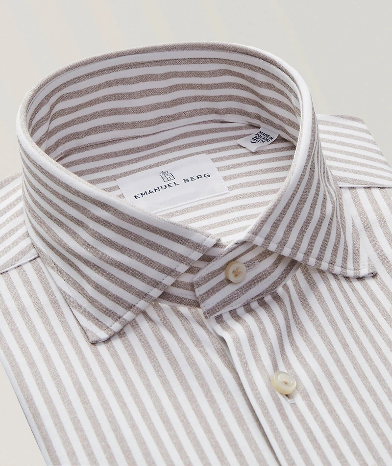 Byron Bengal Stripe 4Flex Dress Shirt
