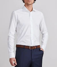 Modern-Fit Harvard Yoga Twill Dress Shirt
