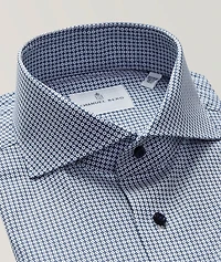 Harvard Geometric Luxury Dress Shirt