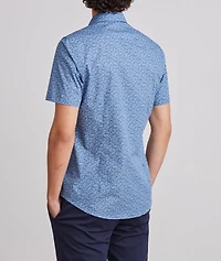 Marseille Printed Stretch-Cotton Shirt