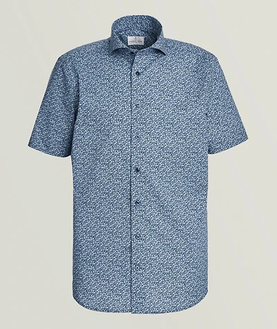 Marseille Printed Stretch-Cotton Shirt