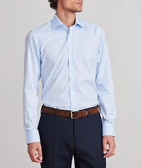 Modern-Fit Harvard Yoga Twill Dress Shirt