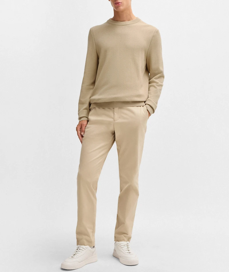 Ecaio Micro-Structured Cotton Sweater